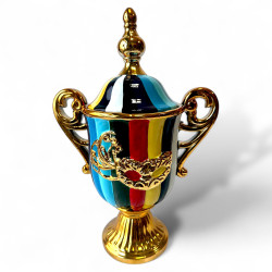 Sopera de porcelana copa...